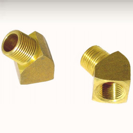 Set de 2 raccords coudés 45° 3/8" mâle x 3/8" femell...