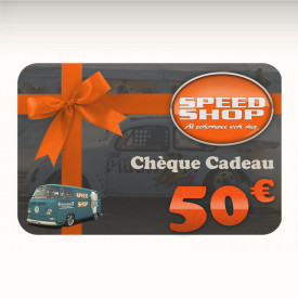 Chèque cadeau d'une valeur de 50 €