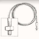 Câble de tension arrière cabriolet 8/67-