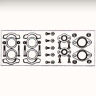 Kit joints d'échappement simple