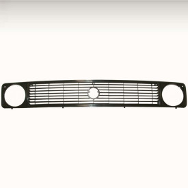 calandre de radiateur superieure avec phares ronds -85 pour sigle diam 95mm 