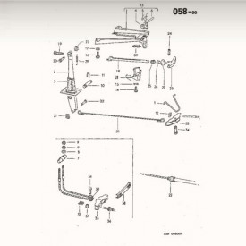 Guide de crémaillère de frein à main