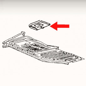 Tôle support batterie 8/55-