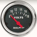 voltmetere autometer classic chrome