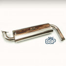 silencieux  D’ÉCHAPPEMENT "SIMPLET BIRD"  EN INOX SSP