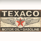 PUB TEXACO vintage  acier 40x23cm