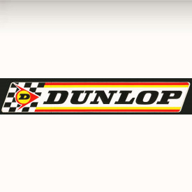 Autocollant "DUNLOP" 200x35mm