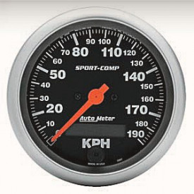 compteur de vitesse Autometer sport comp digital en Km/H