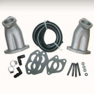 Kit de 2 pipes d'admission aluminium pour Kdron