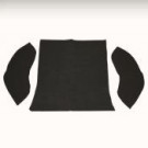 Kit moquette de coffre arrière noire  58-64
