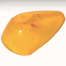 Glace de clignotant d'aile orange 8/63- Hella (avec ...