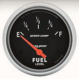 Manomètre de niveau d'essence "SPORT COMP" diam 67mm