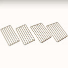 Set de 4 grilles de capot arrière 8/71-