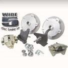 Kit frein à disques avant 5x205 pour pivots -7/65 co...