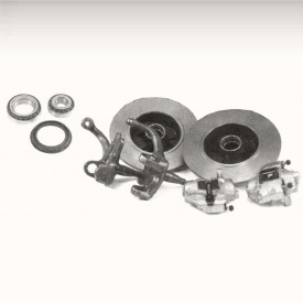Kit frein à disques avant 12-1300 VW origine "économique" 