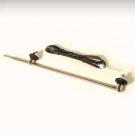 Antenne 2 points d'attache 1150mm pieds chromés 12/4...