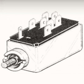 Interrupteur de phare 8/67- avec potentiomètre (sauf...