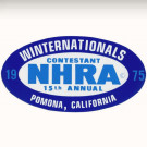 Autocollant NHRA WINTERNATIONAL