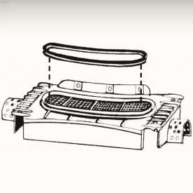Joint de récupérateur d'eau dans le capot avant