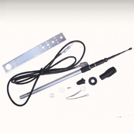 Antenne rétractable noire 970mm pied noir 8/66-