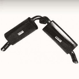 Sortie DUAL QUIET pour 4 en 1 baja noir réf 23286