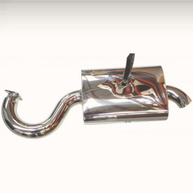 Silencieux Ren Käfer INOX tout poli pour 4 en 1 merg...