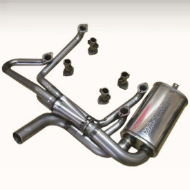 Échappement SIDEWINDER T4 1 5/8" complet sortie inox...