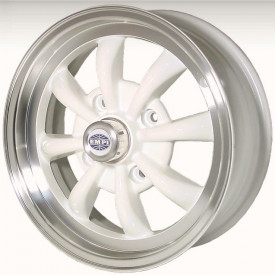 Jante EMPI 8 branches blanche MWS  5,5x15"  4 x 130 ...