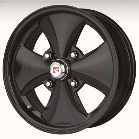 Jante IRON CROSS noire  5,5x15''  4 x 130  (ET20)