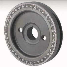 Poulie DAMPER CBperf 2,7kg noire gravée
