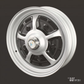 jantes sprinstar 5*205 grise/noire 4.5*15 ET15