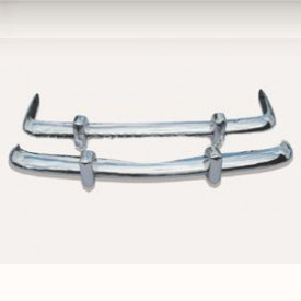 Pare chocs arrière INOX & butoirs pour karmann européen 67-71