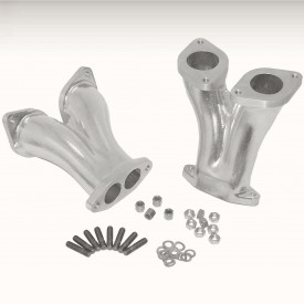 Set de 2 pipes d'admission CSP pour WEBER/HPMX/DELLO40 sur T1