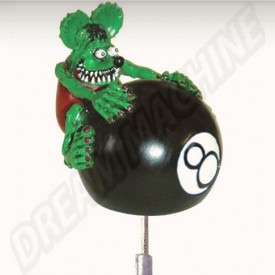 Boule d'antenne "RAT FINK 8 BALL" 