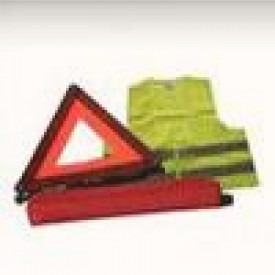 Kit de sécurité homologué (triangle+gilet+housse de ...