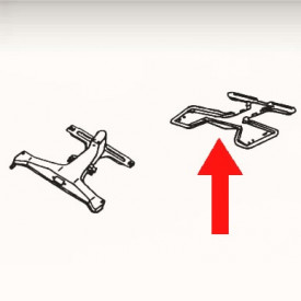 Tôle de dessous de nez de chassis 1302-1303