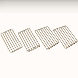 Set de 4 grilles de capot arrière 8/71-