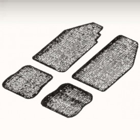 Kit 4 tapis de sol noir Type 3  61-74