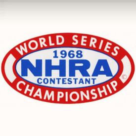 Autocollant NHRA WORLD SERIES 68