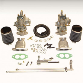 kit double carburateurs  40mm SCAT simple corps