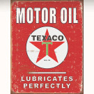 plaque PUB motor oil TEXACO 31.5x41cm
